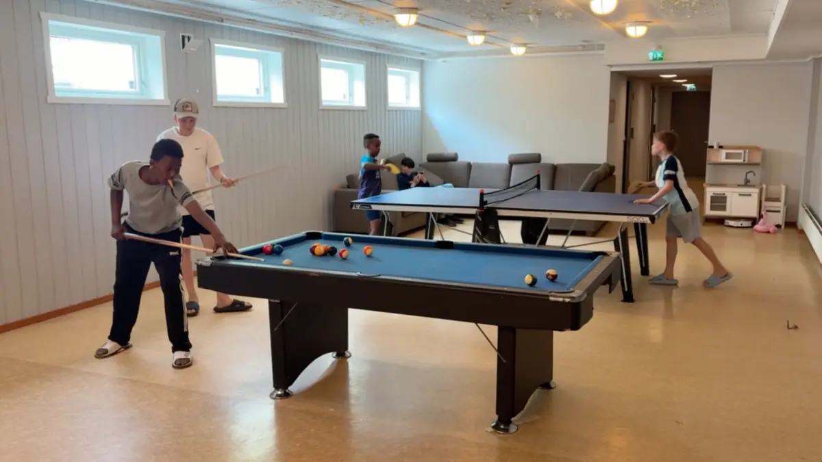 Plass til barn og unge på tidligere leir på Degernes